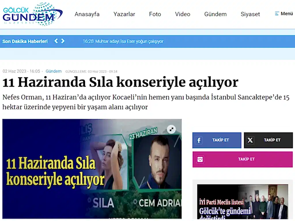 Nefes Orman Basında Biz